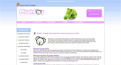 Desktop Screenshot of plushtoy.fr
